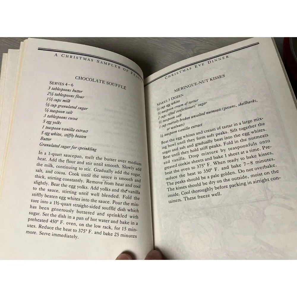 A Christmas Sampler of Feasts - 1982 cookbook